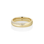 White Diamond Melinda Band side view