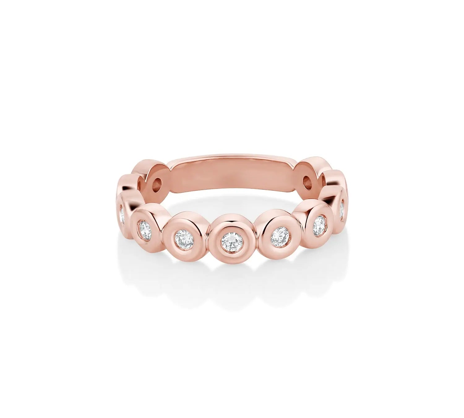 White Diamond Billie Band [Rose Gold]