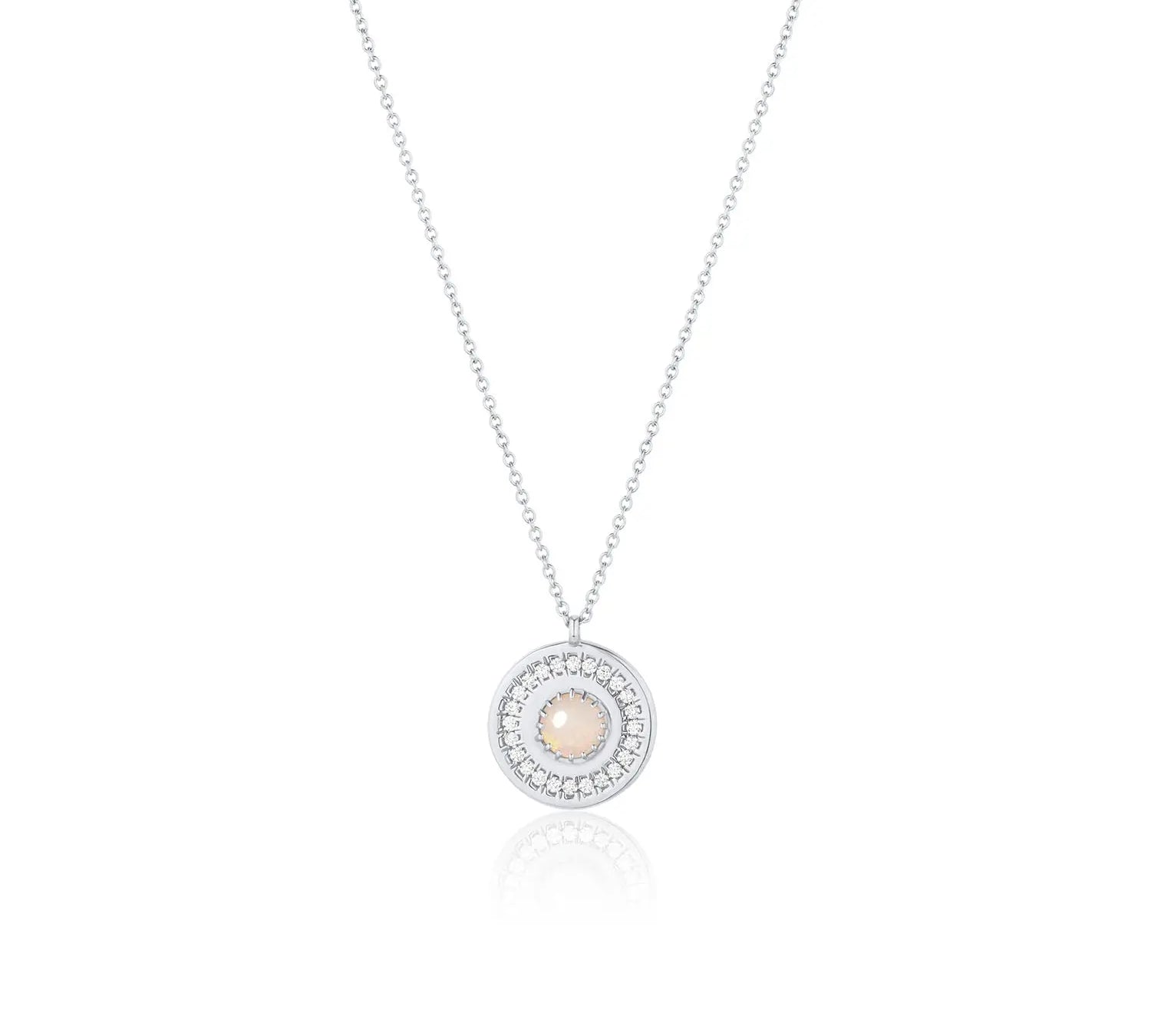 Opal La Femme Amulet [White Gold]