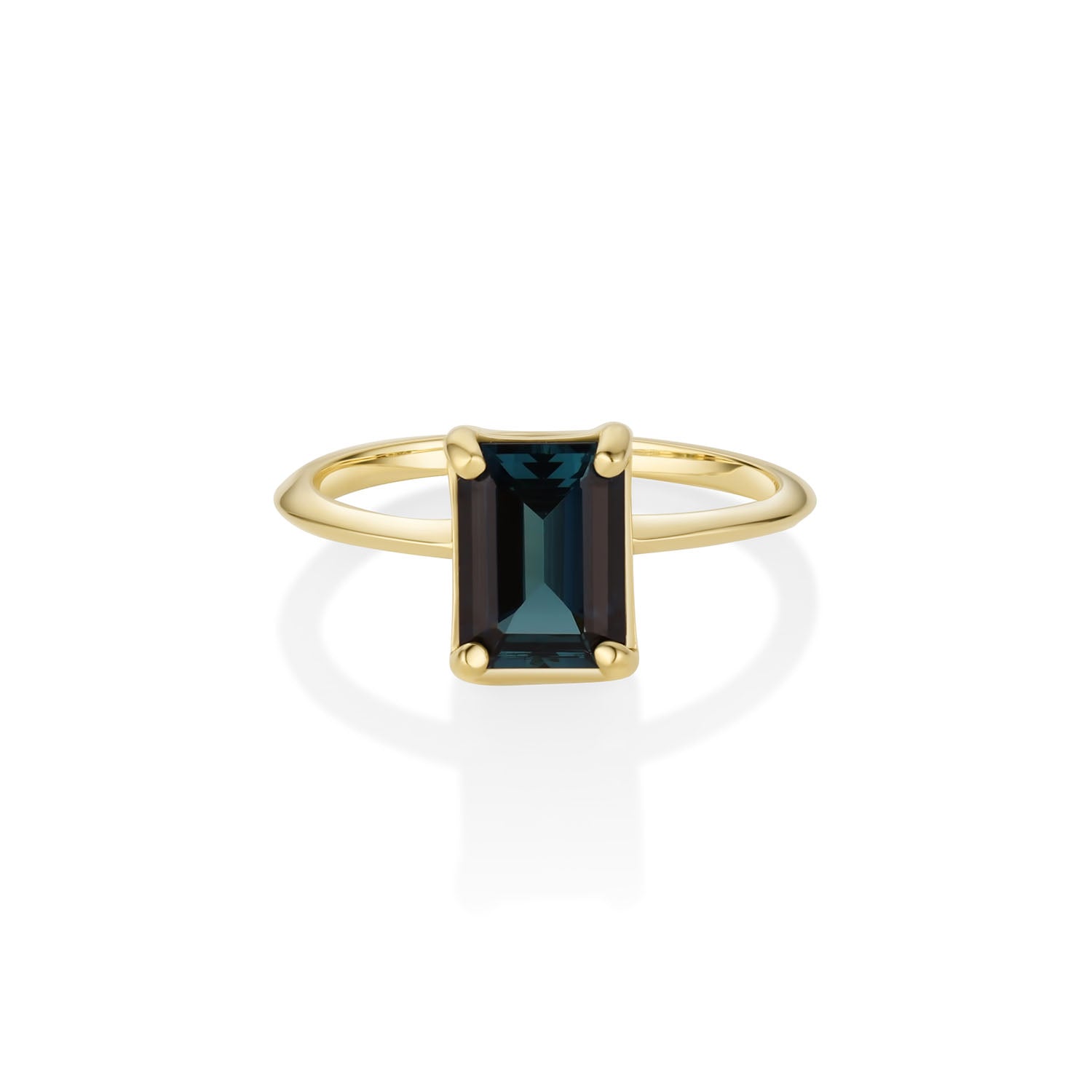 1.35ct Blue Tourmaline Odessa [Yellow Gold]
