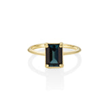 1.35ct Blue Tourmaline Odessa [Yellow Gold]