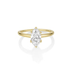 The Maeve Marquise Engagement Ring [Yellow Gold]