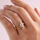 The Maeve Marquise Engagement Ring Marrow Fine