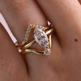 The Maeve Marquise Engagement Ring Marrow Fine