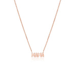 Mama Nameplate Necklace [Rose Gold]