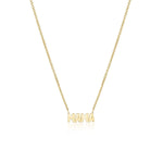 Mama Nameplate Necklace [Yellow Gold]