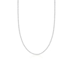 Margaret Tennis Necklace [White Gold]