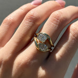 Mila & Margot Wave Ring Set