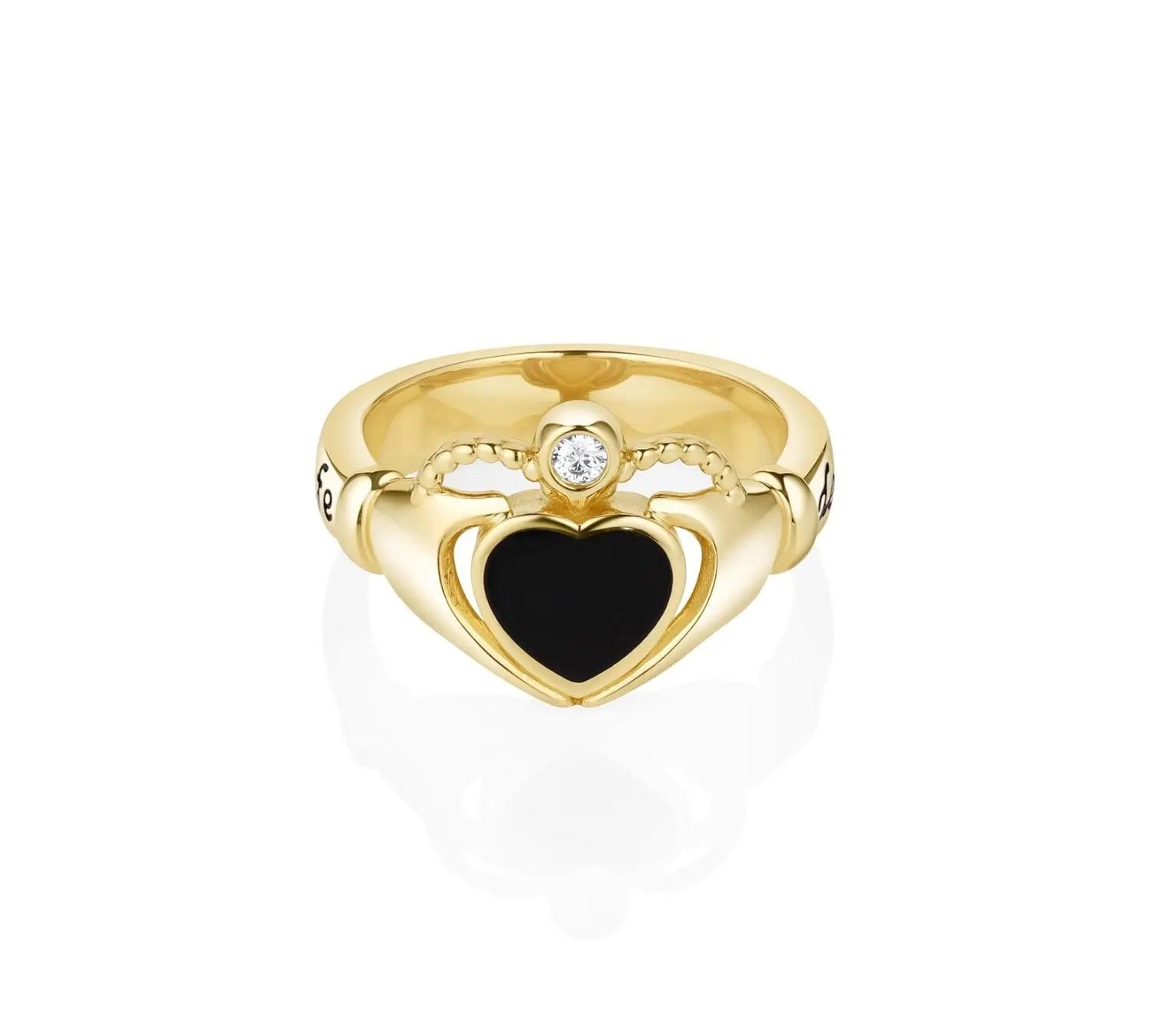 Marrow x Sammi Enamel Sempre Ring - Marrow Fine [Yellow Gold]