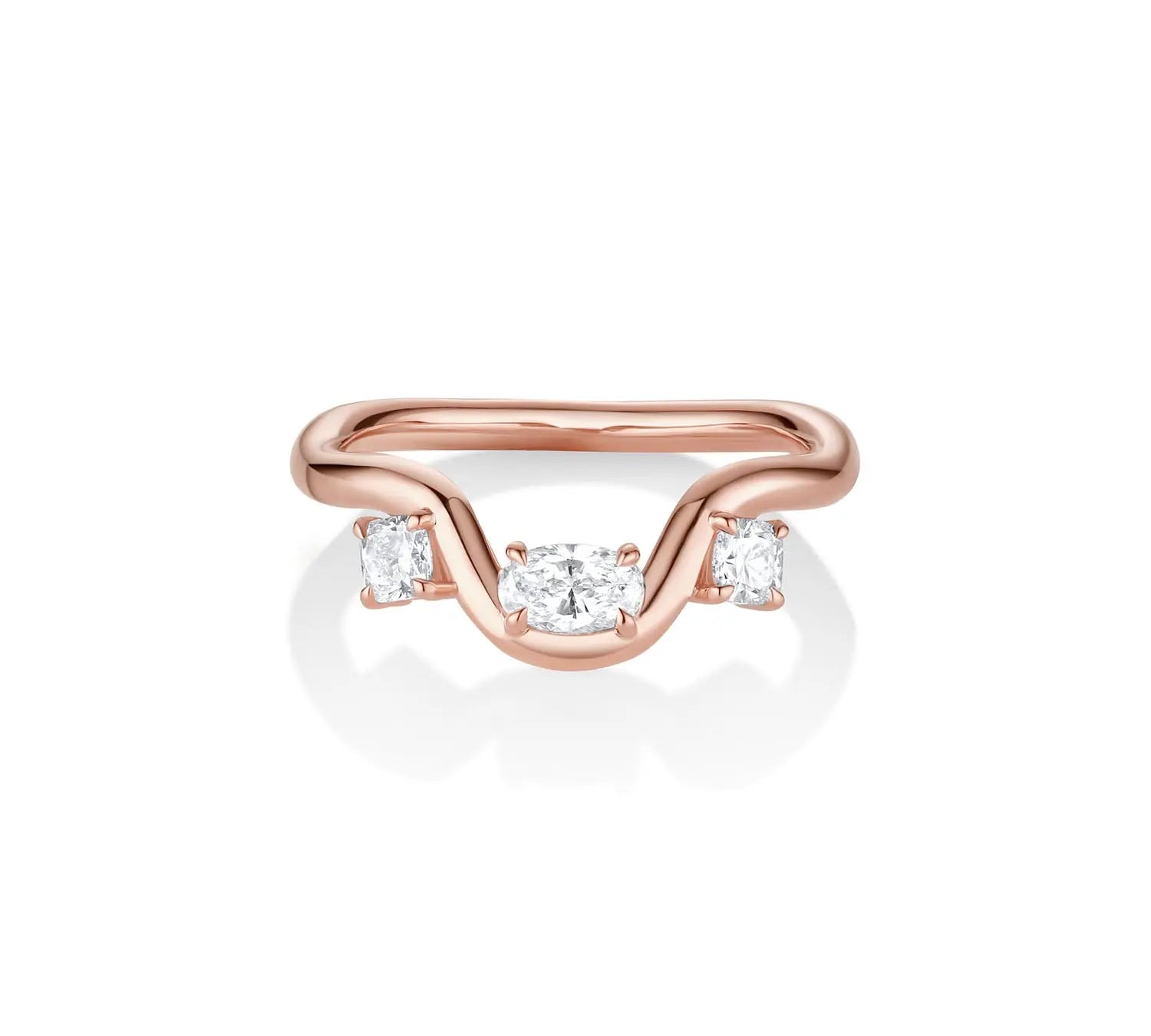 Mini Arno Serpentine Band Marrow Fine [Rose Gold]