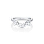 Mini Arno Serpentine Band Marrow Fine [White Gold]