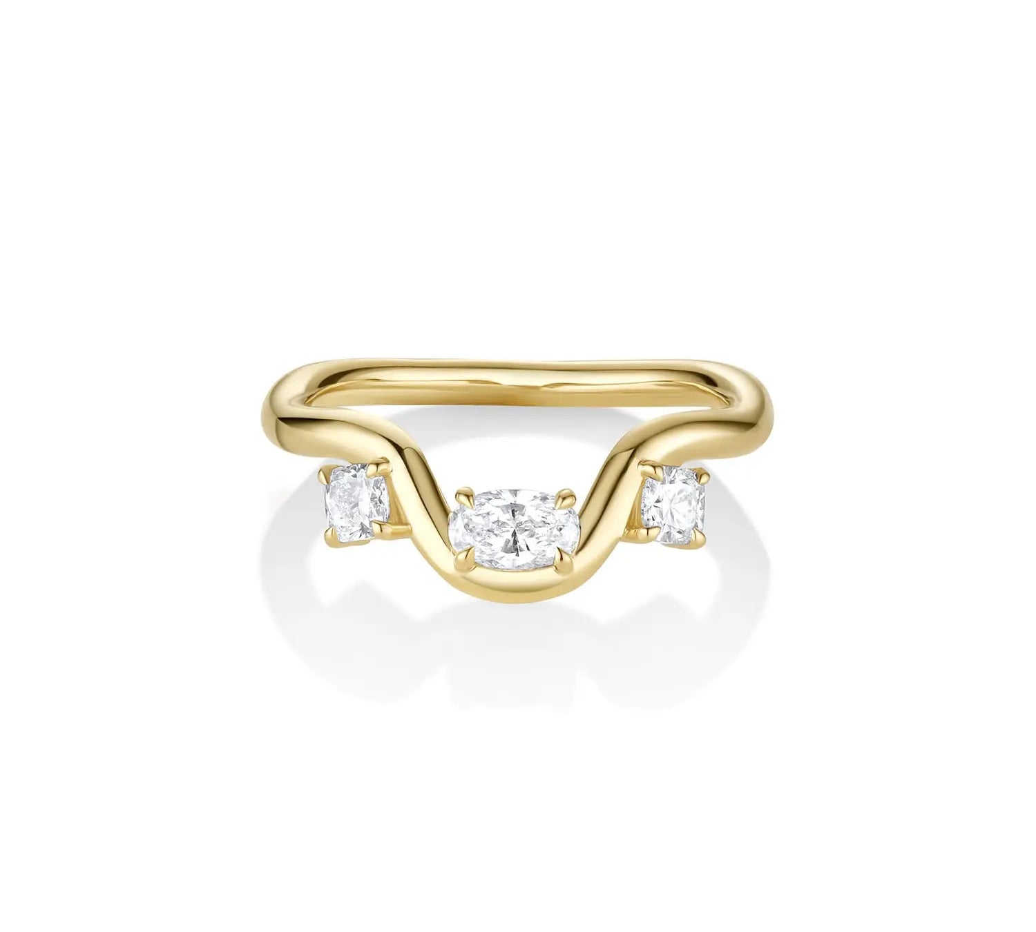 Mini Arno Serpentine Band Marrow Fine [Yellow Gold]