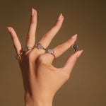 Quarter Moon Signet Ring Marrow Fine