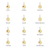 My Moon and Stars Gemstone Charm