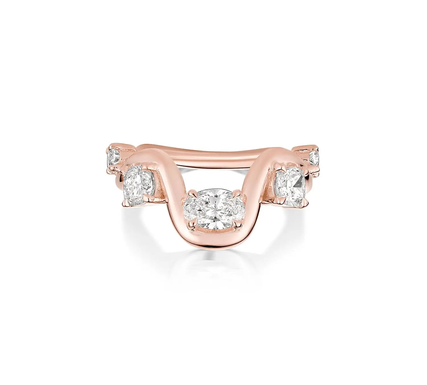 Arno Serpentine Band [Rose Gold]