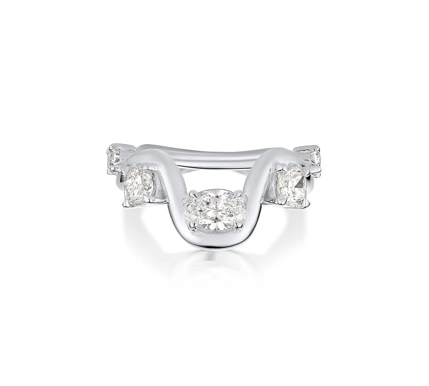 Arno Serpentine Band [White Gold]