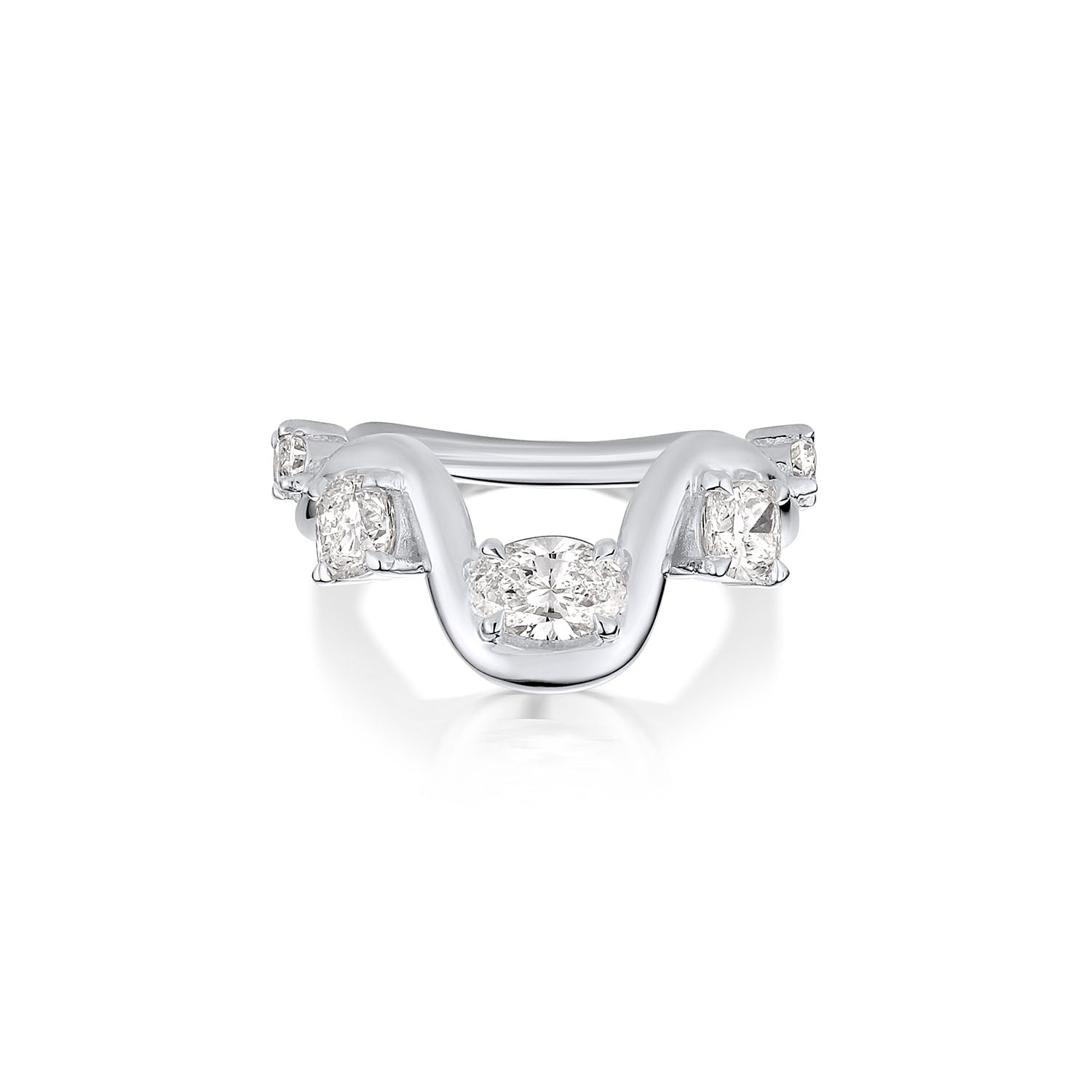Arno Serpentine Band [White Gold]