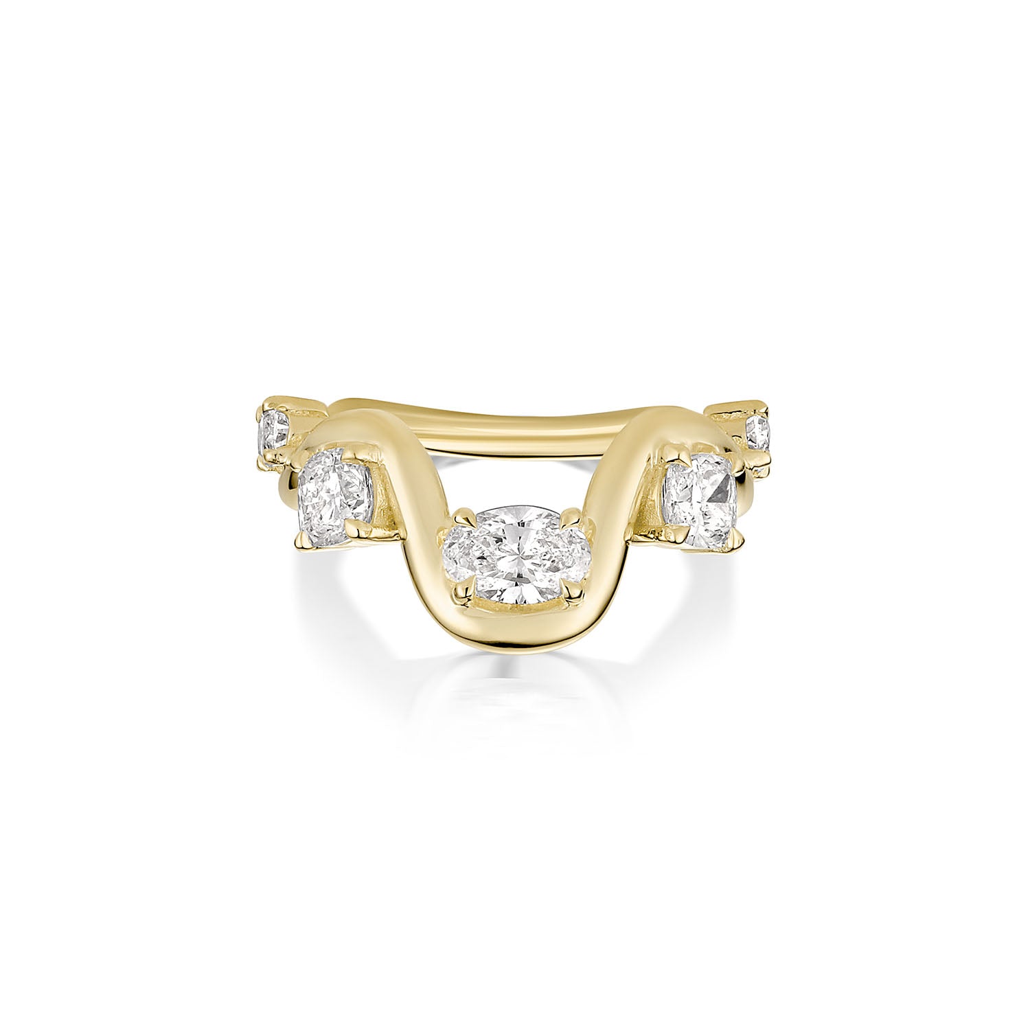 Arno Serpentine Band [Yellow Gold]