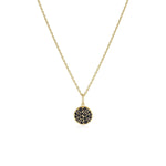 New Moon Phase Charm [Yellow Gold]