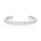 Little White Diamond Cuff [White Gold]