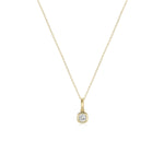 Nina Cushion Pendant [Yellow Gold]