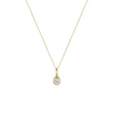 Nina Cushion Pendant [Yellow Gold]