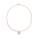 Odette Oval Collar [Rose Gold]