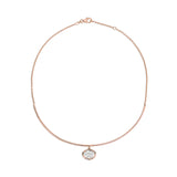Odette Oval Collar [Rose Gold]
