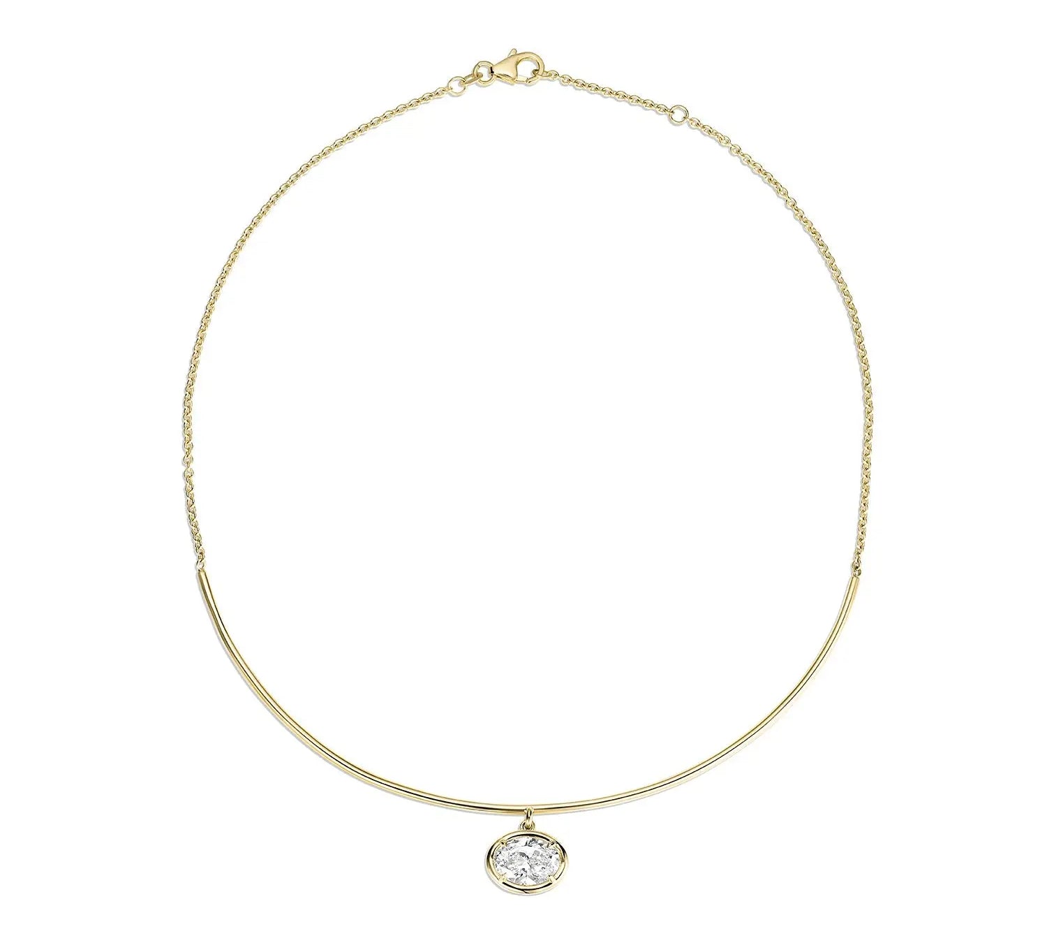 Odette Oval Collar [Yellow Gold]