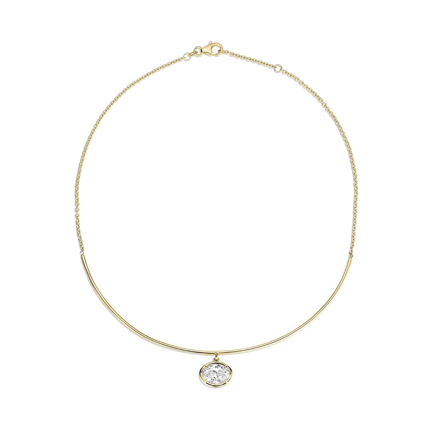 Odette Oval Collar [Yellow Gold]