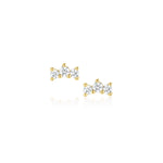 White Diamond Orion Studs Marrow Fine