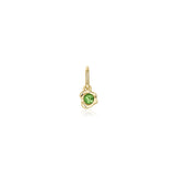 Abstract Bezel Gemstone Charm