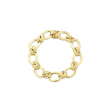 Twist Link Bracelet [14k yellow gold]