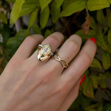0.45ct In Orbit Marquise Diamond Ring Marrow Fine