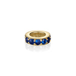 Birthstone Rondelle - Sapphire [Yellow Gold]