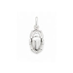 Scarab Protection Charm in silver