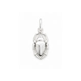 Scarab Protection Charm in silver