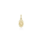 Scarab Protection Charm [yellow gold]