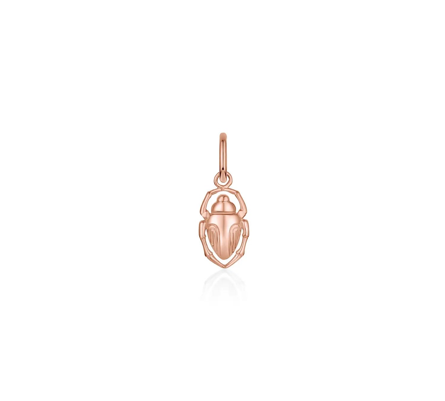 Scarab Protection Charm [rose gold]