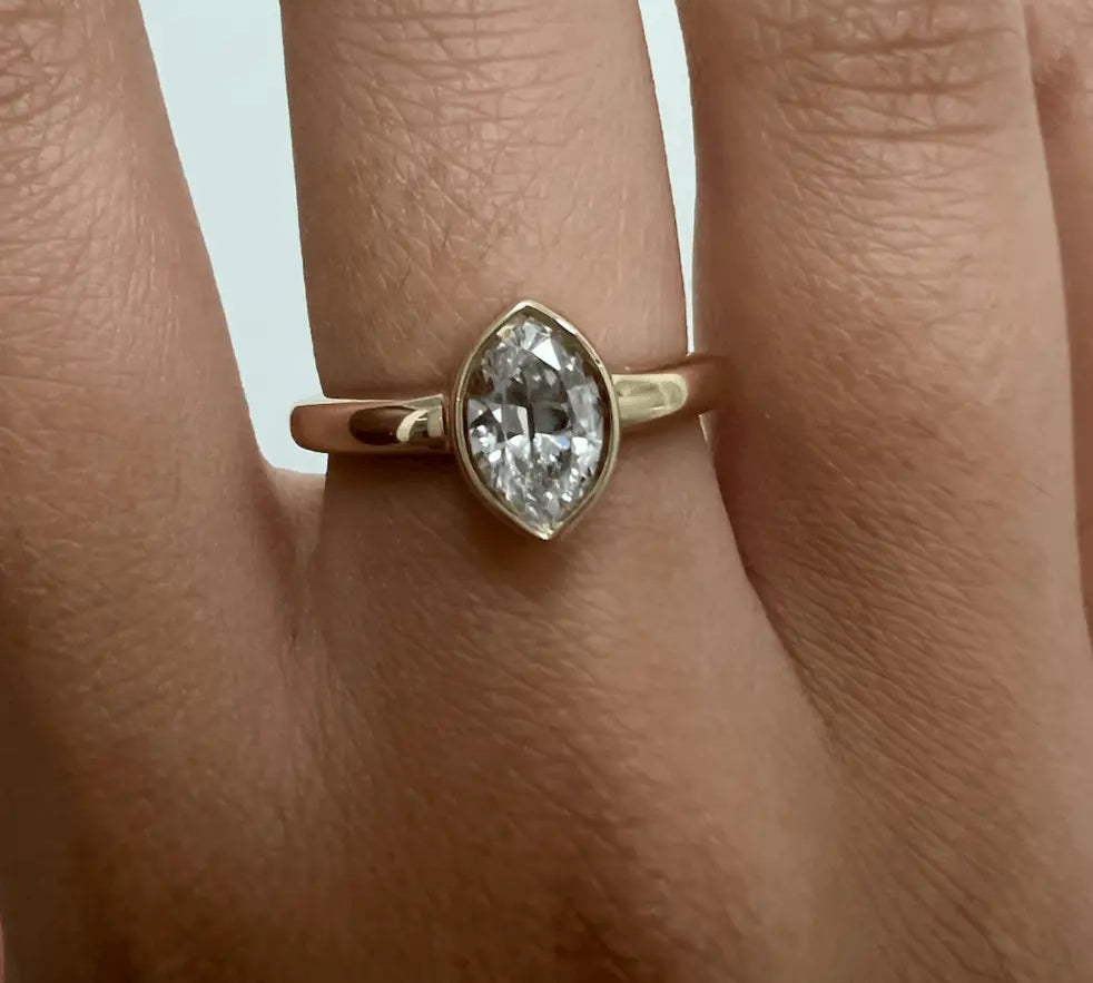 .99ct Moval Bezel - Marrow Fine