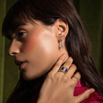 Seven Fortunes - Midnight Blue Enamel - Marrow Fine