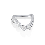 Simone Arch Band [White Gold]