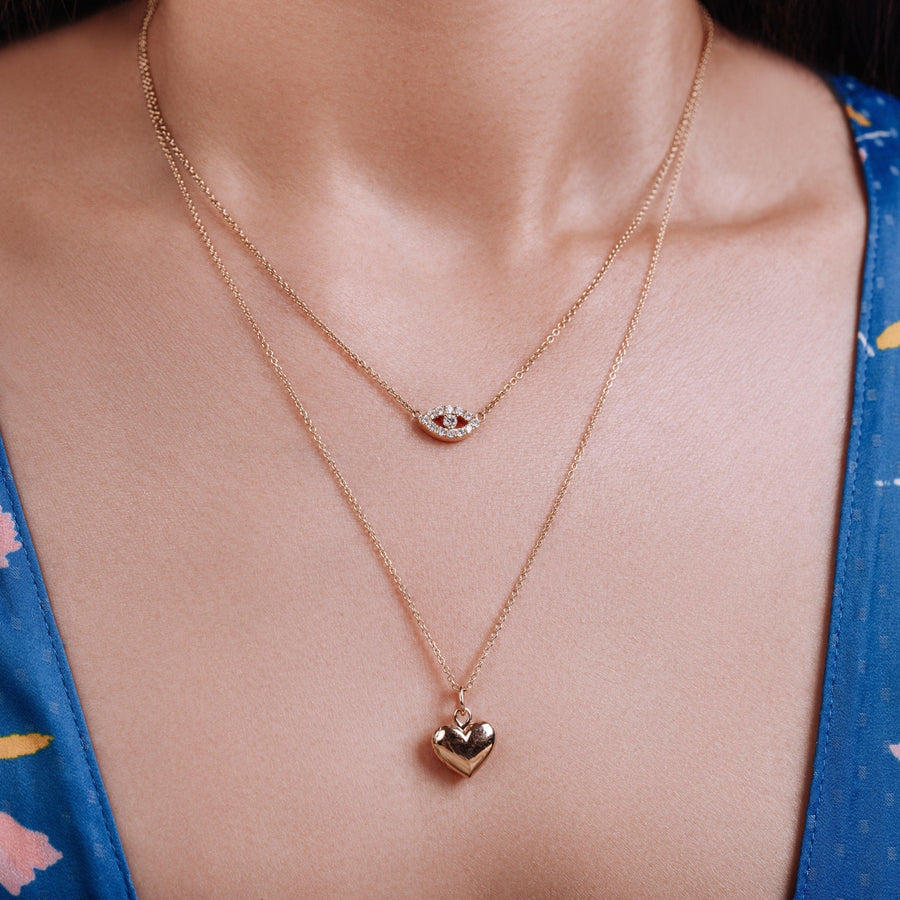 Chunky Heart Locket