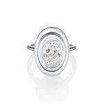 The In-Orbit Oval Engagement Ring Marrow Fine