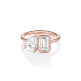 The Inez Toi et Moi Engagement Ring Marrow Fine