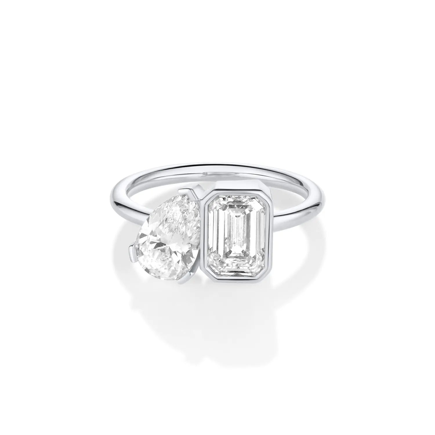 The Inez Toi et Moi Engagement Ring Marrow Fine