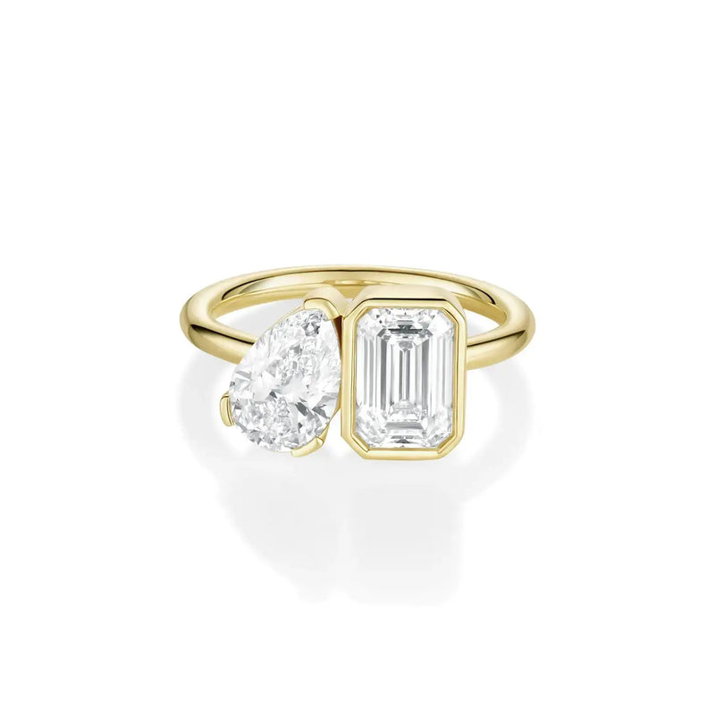 The Inez Toi et Moi Engagement Ring