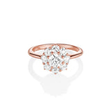 The Noa Petals Engagement Ring Marrow Fine