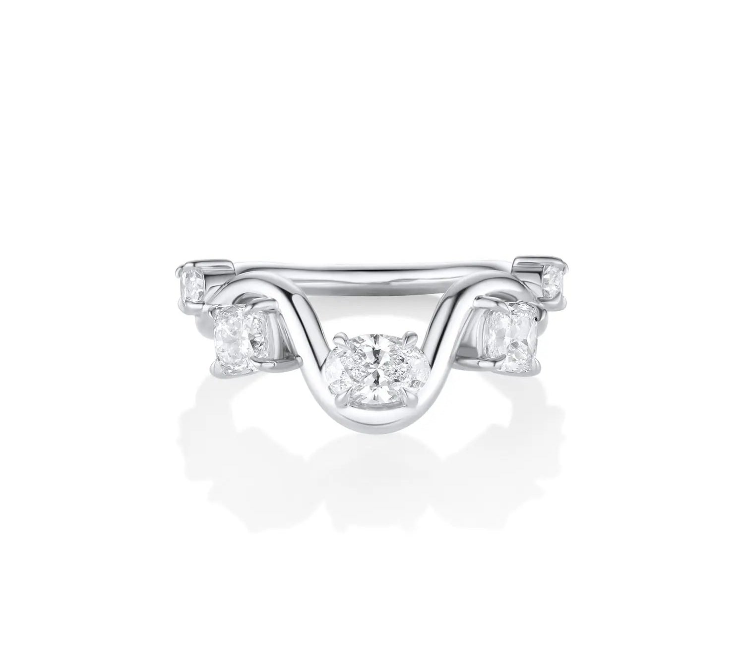 Arno Serpentine Band [White Gold]