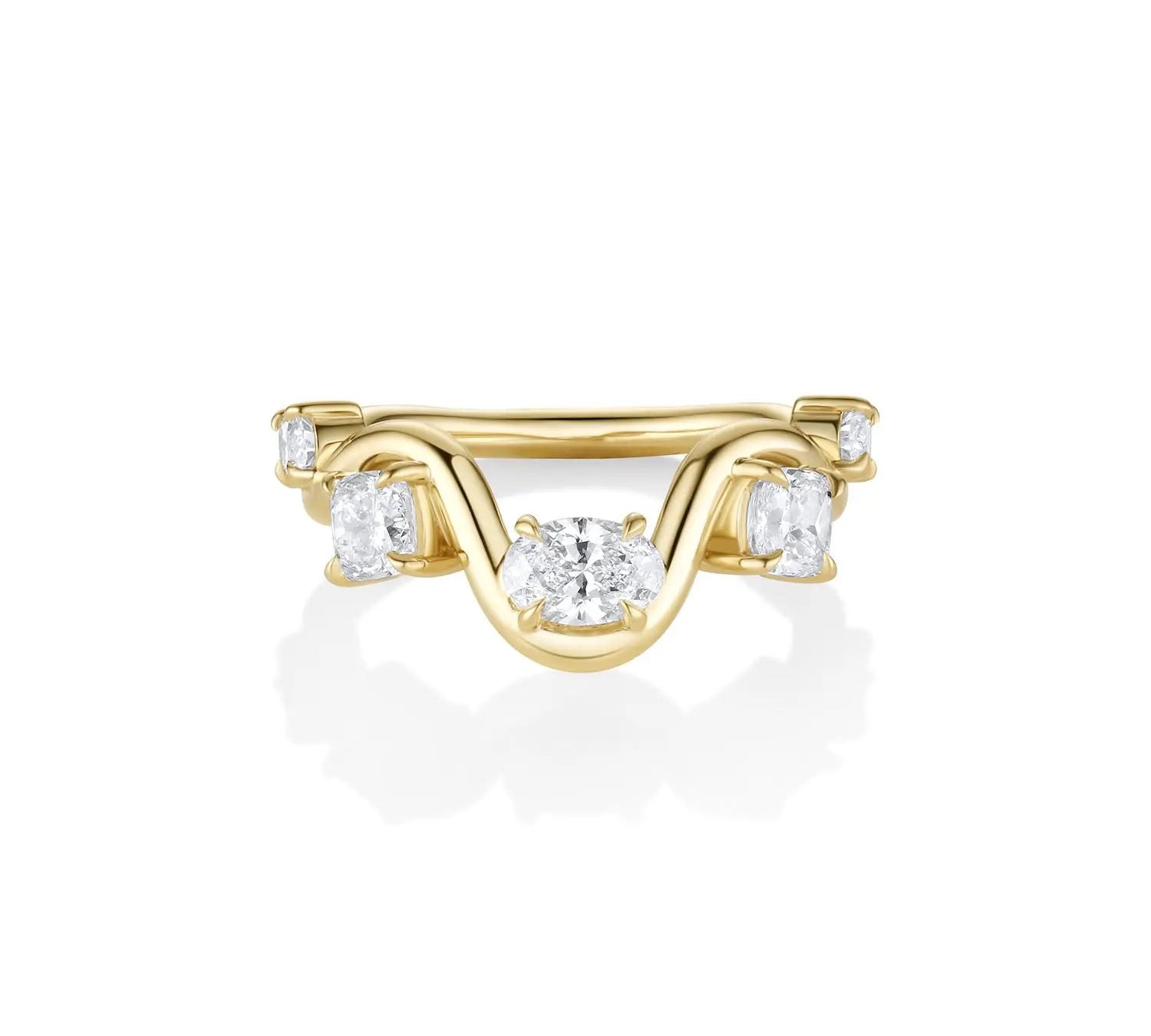 Arno Serpentine Band [Yellow Gold]